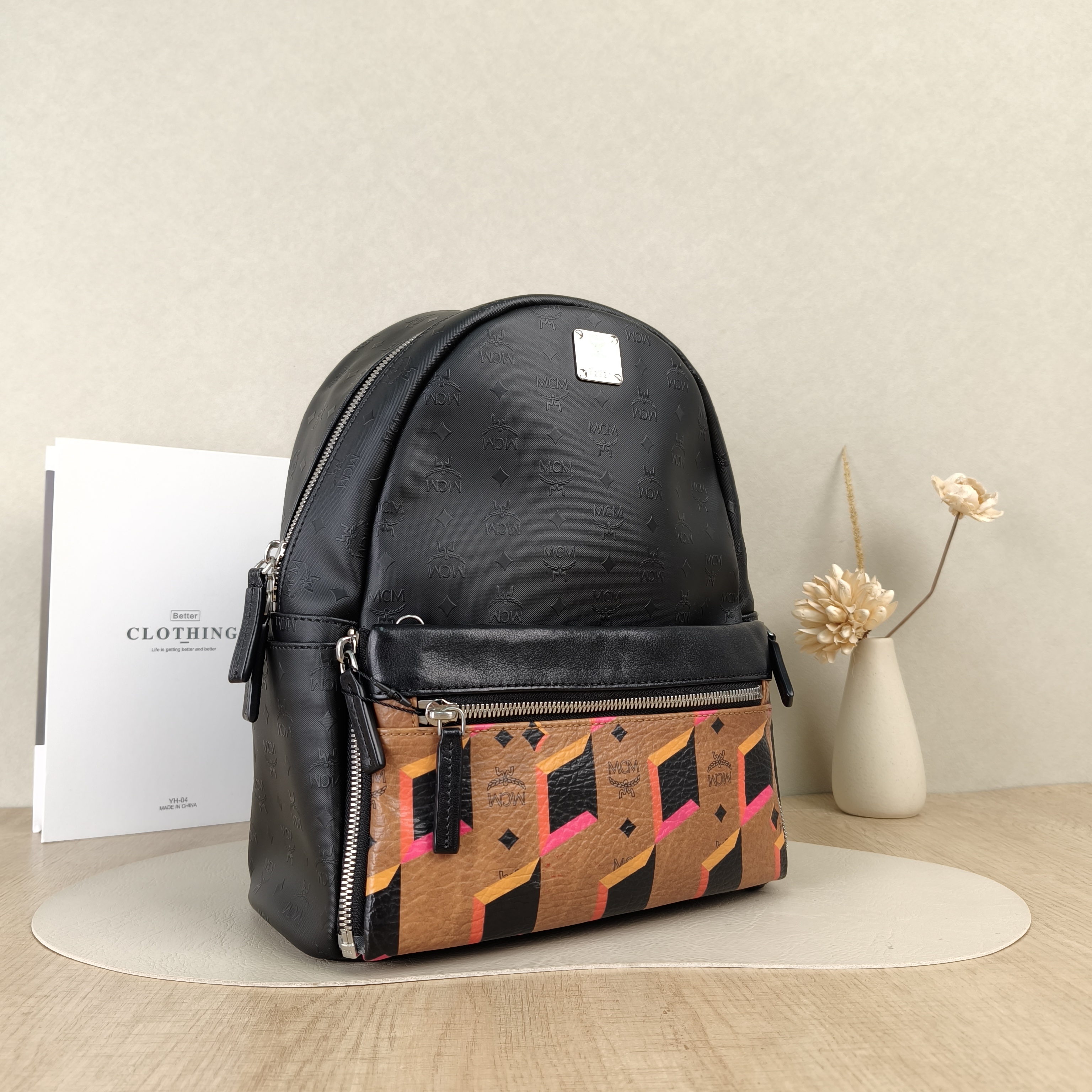 MCM Backpack Backpack Black One Size27 × 12 × 31.5 cm — cover view 4 of 5