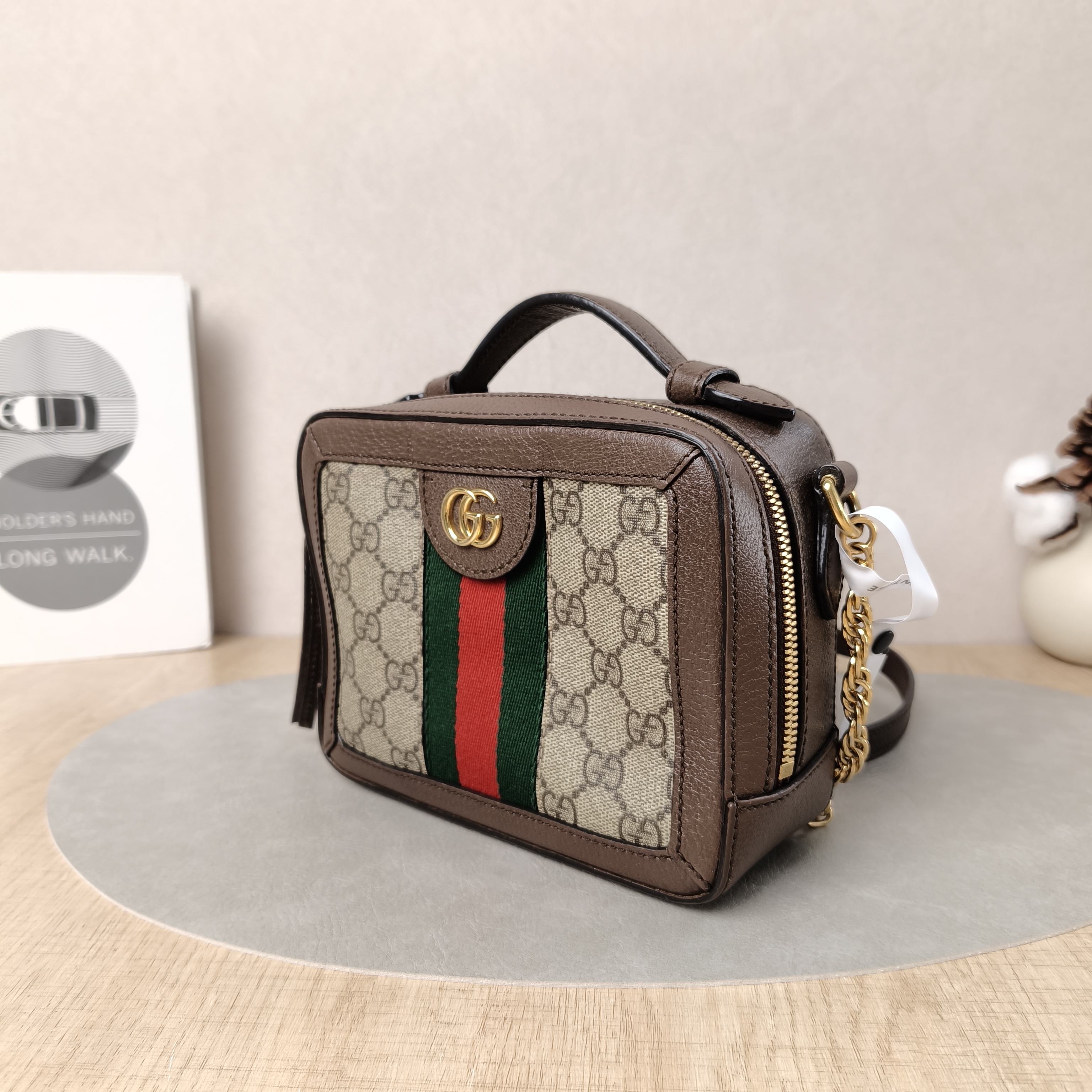 GUCCI Crossbody Bagophidia Camera Bag Monogram PV Cmini18.5 × 7.5 × 15 cm — cover view 3 of 5