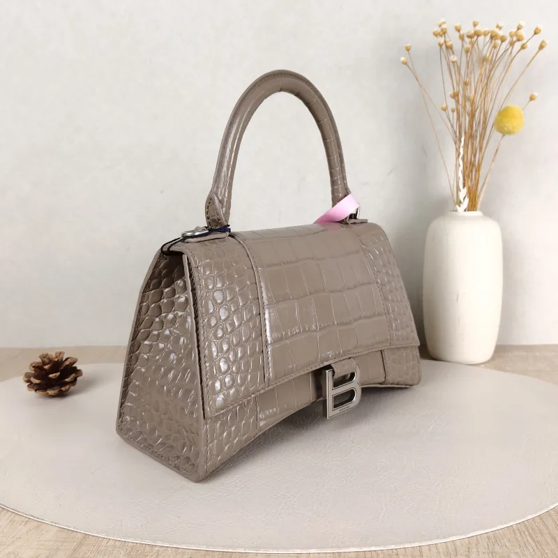 BALENCIAGA Crossbody Bag Hourglass Hourglass Bag Calfskin Small 23 × 10 × 14 cm — cover view 5 of 5