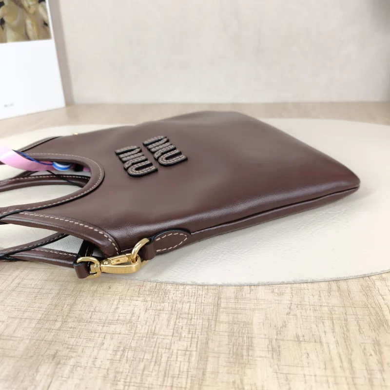 Miumiu Shoulder Bag IVY Tote Shopping Tote Calfskinmini20*24 — detail view 6 of 11