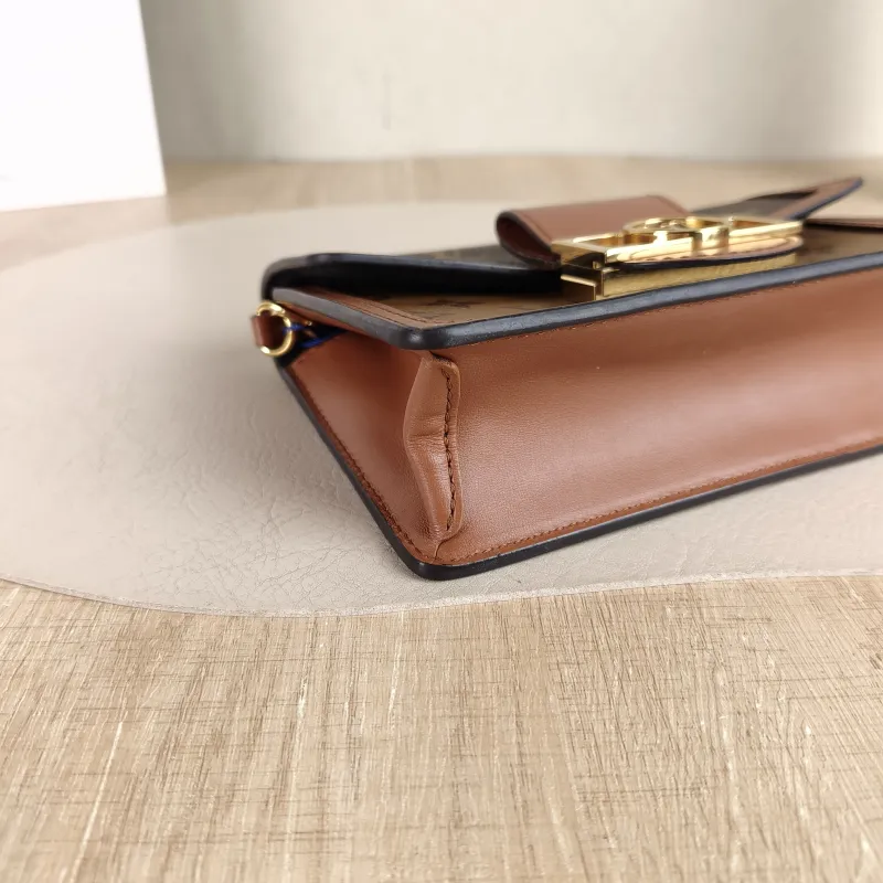 Louis Vuitton Crossbody Bag Dauphine Monogram PVC Mini 20 × 9 × 15 cm — detail view 8 of 12