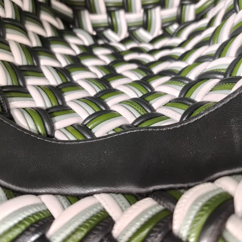 Bottega Veneta Shoulder Bag Kalimero Woven Bucket Bag Colorblock Lambskin One Size15 × 15 × 20 cm — detail view 12 of 14