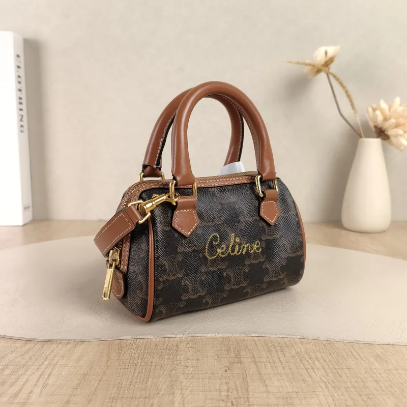 CELINE Crossbody Bag Monogram PV Cmini14 × 7.5 × 9.5 cm — cover view 2 of 5