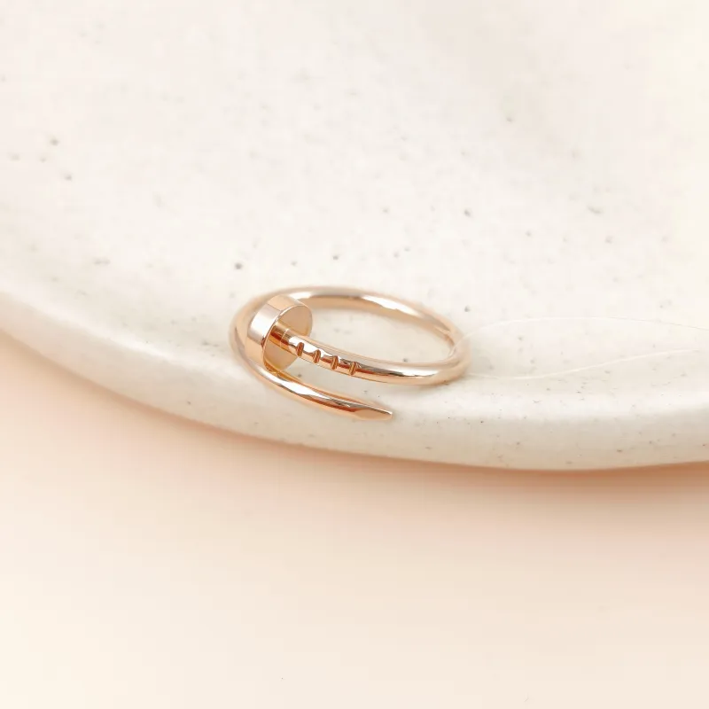 CARTIER Ring Juste un Clou Ring Rose Gold 18KR ose Gold Small Edition 51 — cover view 3 of 8