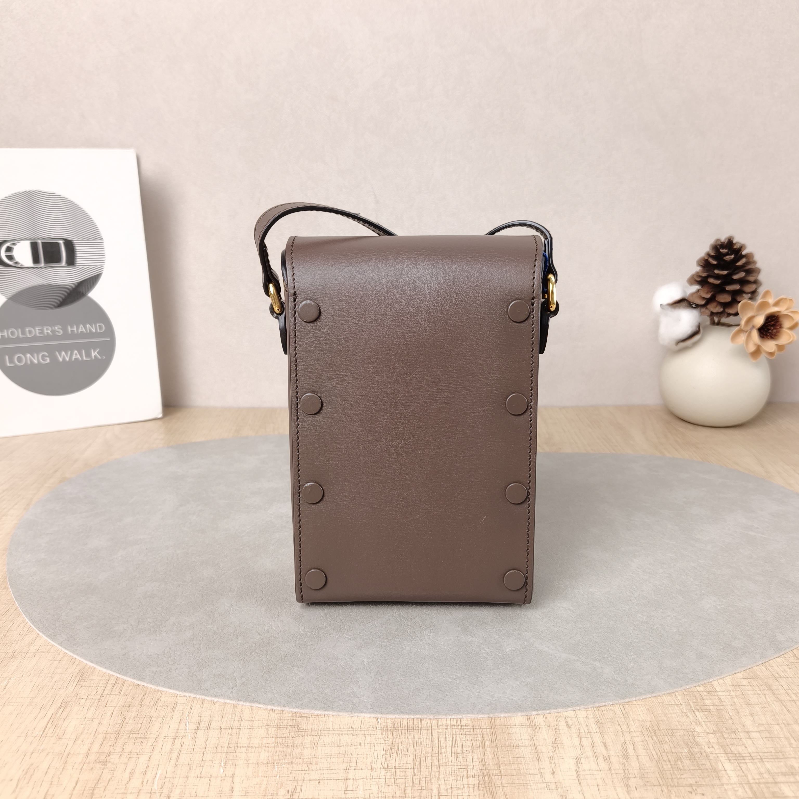 GUCCI Crossbody Bag Horsebit 1955Collection Mini Brown Calfskinmini11.5 × 4 × 17 cm — cover view 5 of 5