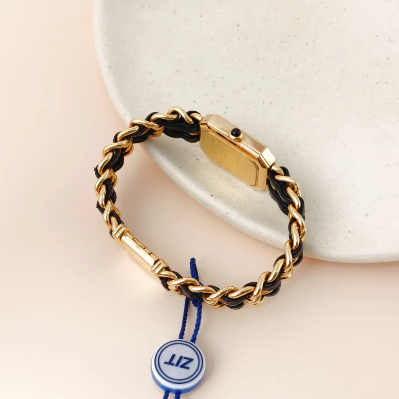 Chanel Watch Première Édition Originale Black with Gold-Tone Hardware Black with Gold-Tone Hardware One Size 26.1*20 L — cover view 3 of 9