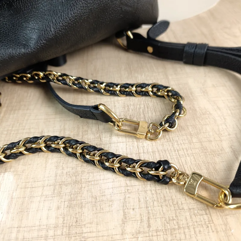 Louis Vuitton Backpack Backup Backpack Black Calfskin One Size20 × 14 × 22 cm — detail view 13 of 13