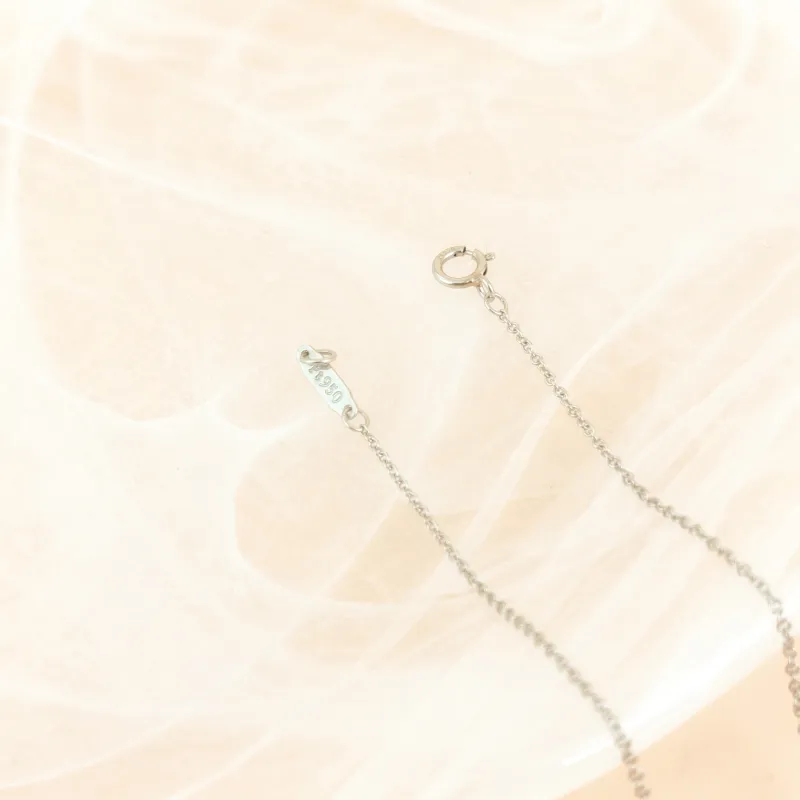 Tiffany&Co. Necklace Keys Collection Necklace Pendant PT950 One Size 45cm 4.8cm — cover view 7 of 8