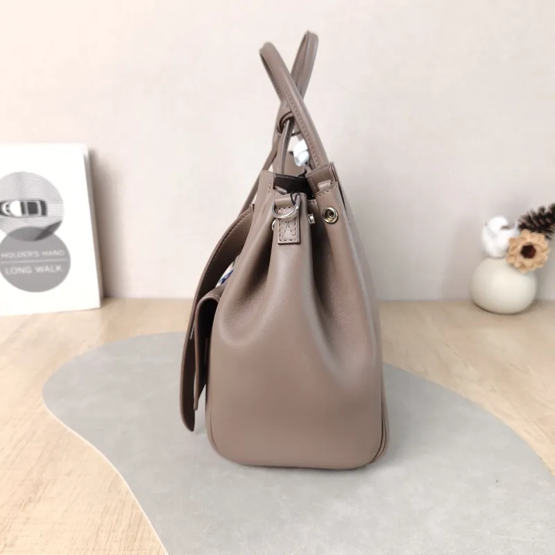 BALENCIAGA Top Handle Bag Bel air Calfskin Small 30 × 12 × 20.5 cm — detail view 10 of 13