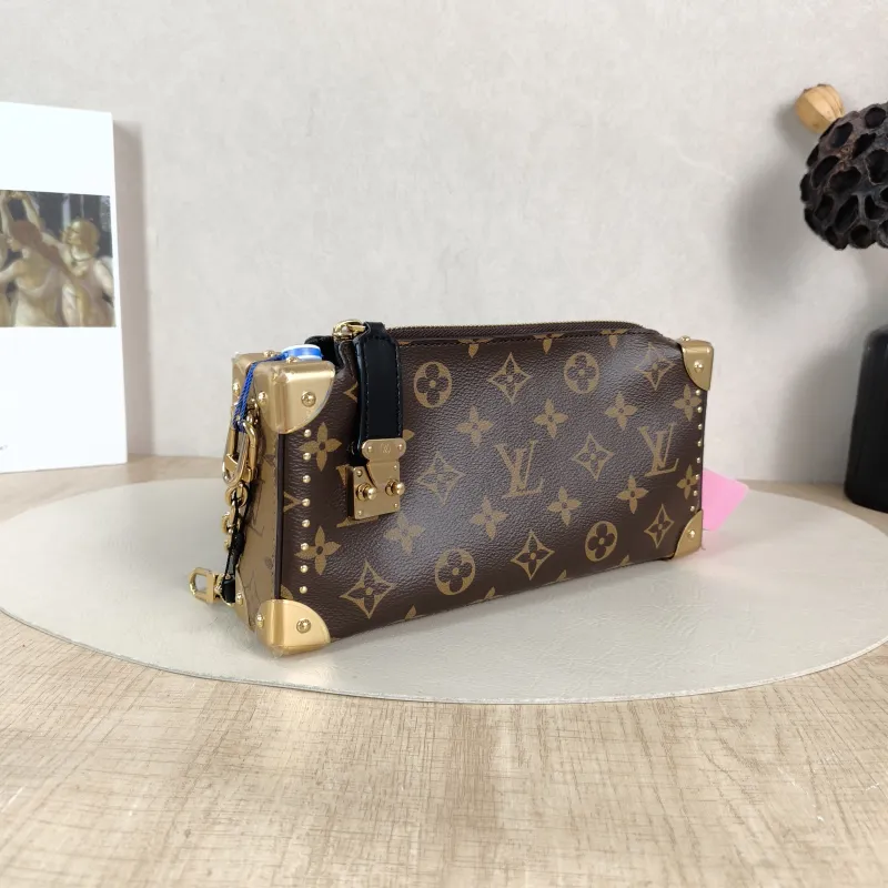Louis Vuitton Crossbody Bag Slim Trunk Box Monogram PVC Medium 23 × 4 × 12 cm — cover view 4 of 5