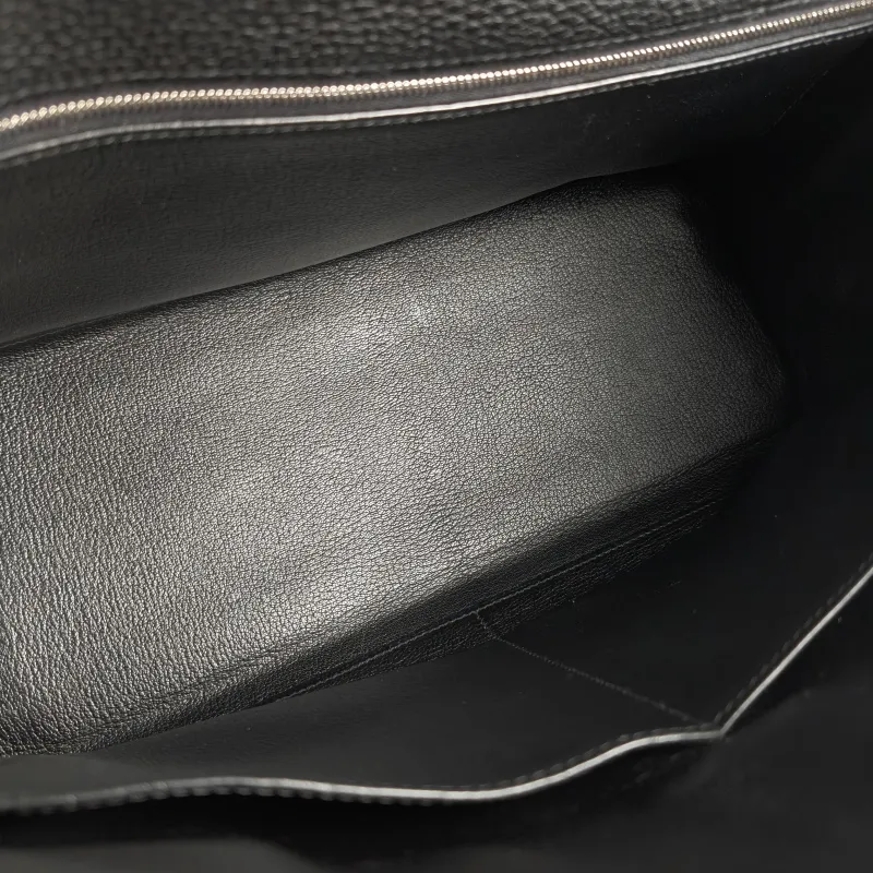 Hermès Crossbody Bag kelly 35 Black Togo Calfskin One Size 35 × 12 × 24 cm M Conditioned — detail view 8 of 12