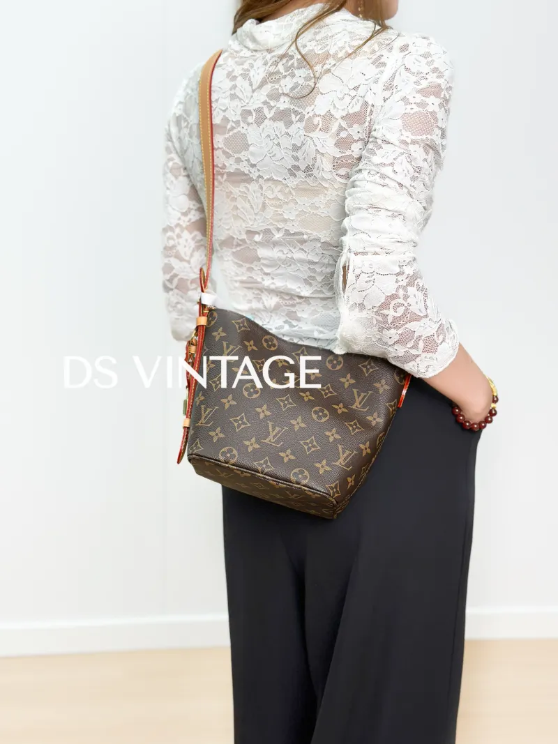 Louis Vuitton Top Handle Bag ALL IN BB Monogram PVCBB16 × 12 × 18 cm — on-model view 3 of 7