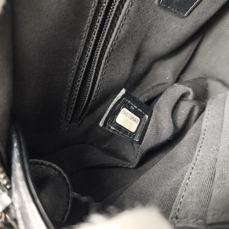 Chanel Crossbody Bag Gabrielle Gabrielle Bagsoblack Black Calfskin Small20 × 8 × 15 cm — detail view 6 of 13