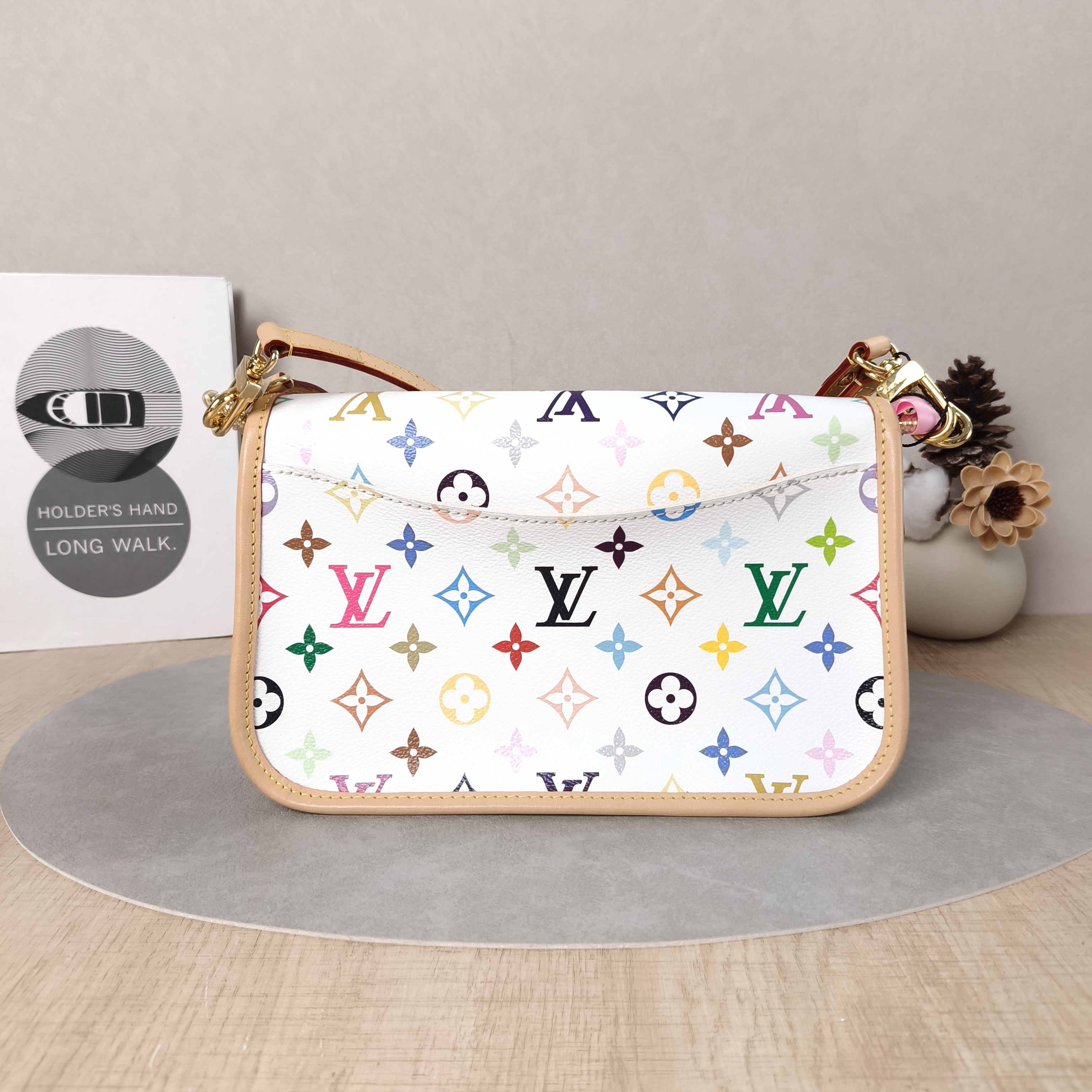 Louis Vuitton Crossbody Bag Diane Baguette Bag Multicolore PVC Small24 × 9 × 15 cm — cover view 2 of 6