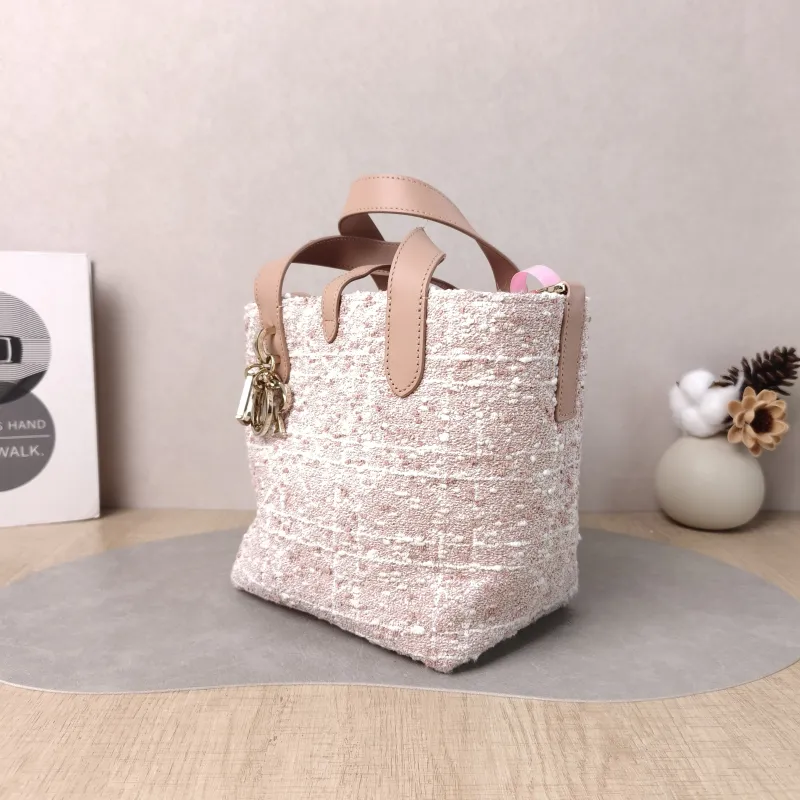 DIOR Top Handle Bag TOUJOURS Edition Pink Small 18.5 × 12 × 18.5 cm — cover view 5 of 5