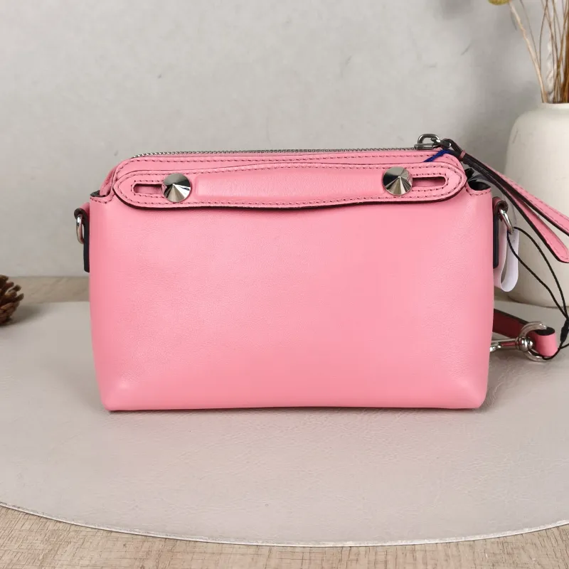 FENDI Crossbody Bagby the way Pink Calfskinmini20 × 9 × 12 cm — cover view 3 of 5