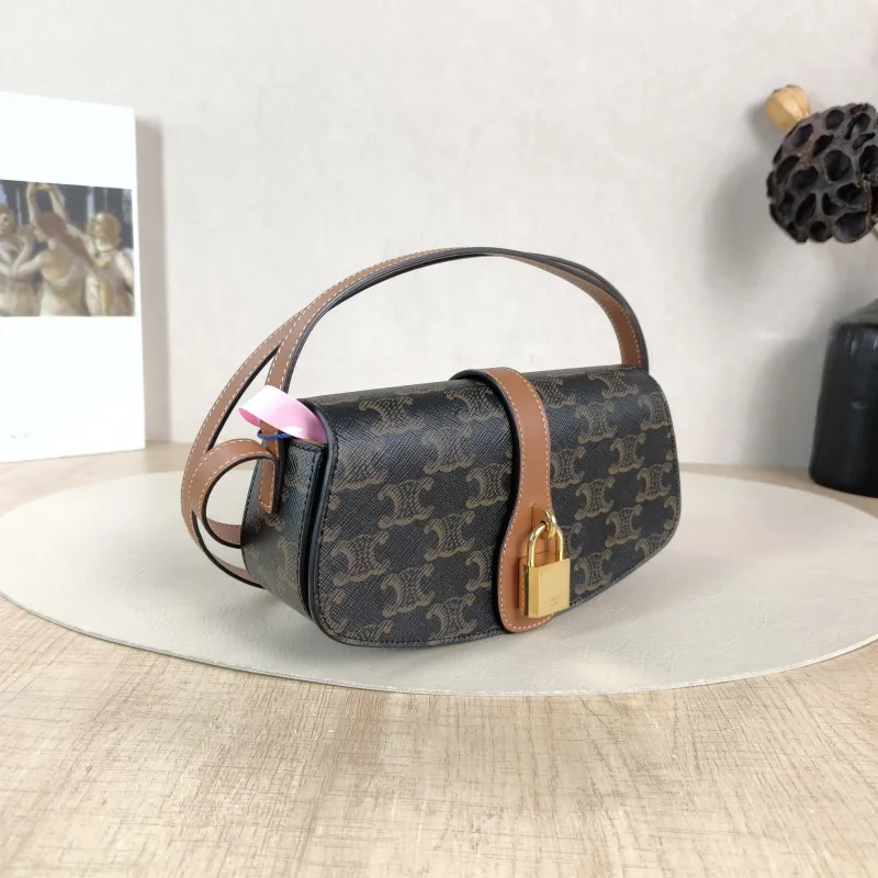 CELINE Crossbody Bag TABOU Monogram PVC Mini 18 × 5 × 8 cm — cover view 3 of 5