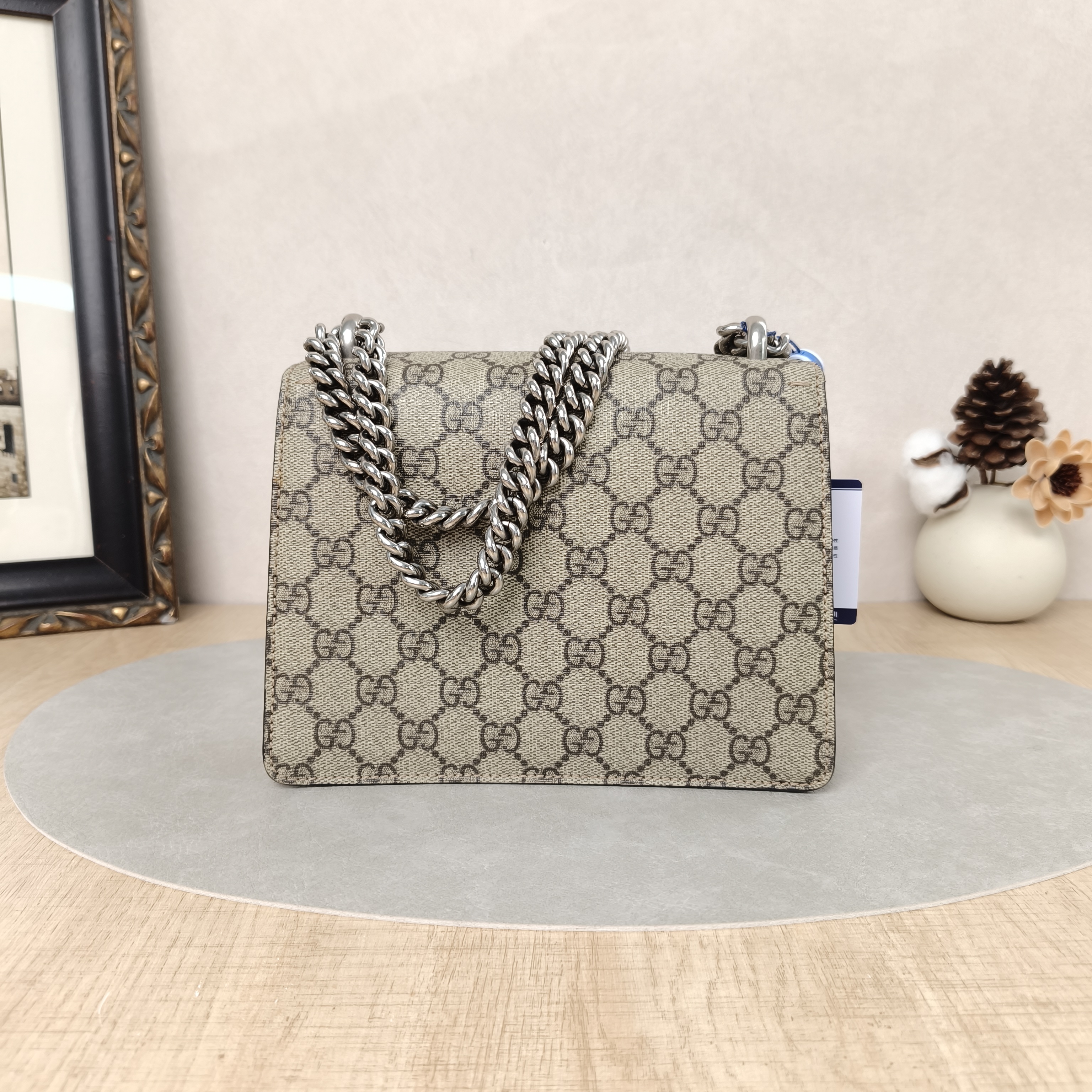 GUCCI Shoulder Bag Dionysus Monogram PV Cmini20 × 5 × 15.5 cm — cover view 6 of 6