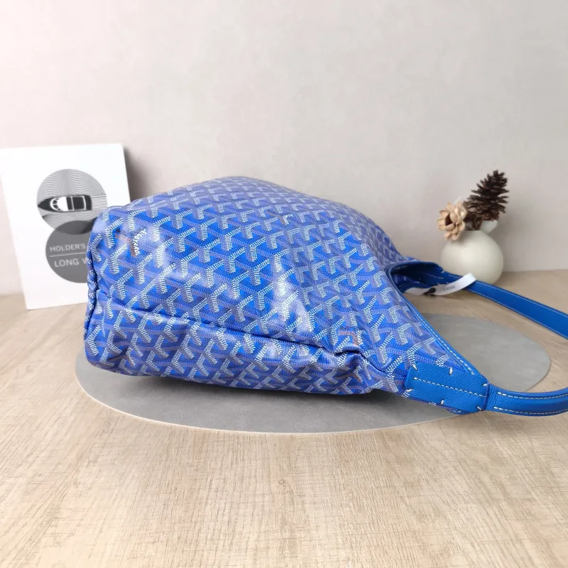 GOYARD Shoulder Bag Boheme Hobo​Blue PVC Small43 × 14 × 27 cm — detail view 1 of 15
