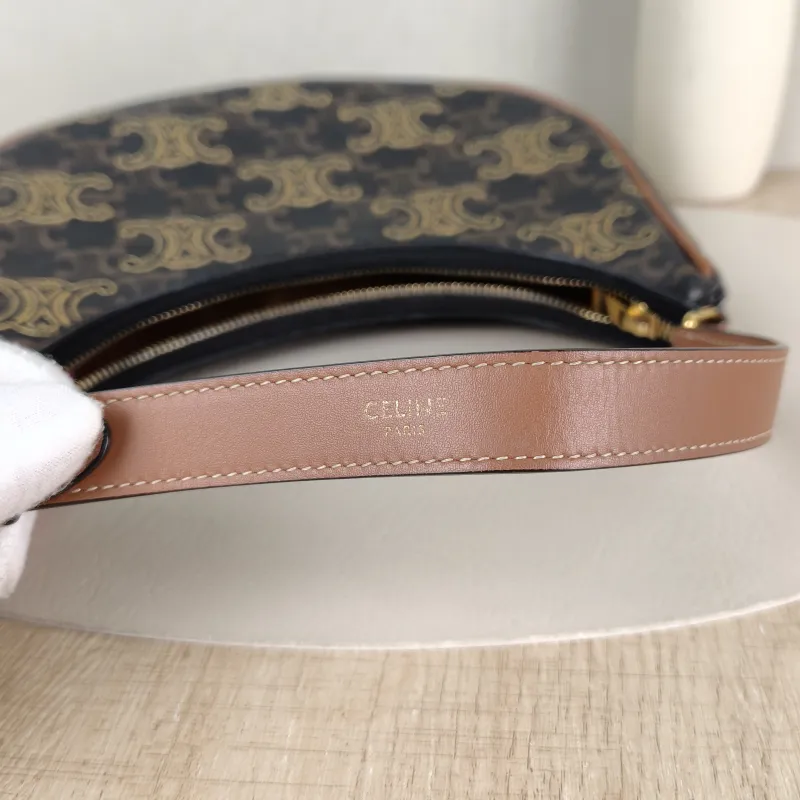 CELINE Shoulder Bag AVA Embroidered Edition PVC 23 × 6 × 13.5 cm — detail view 5 of 9