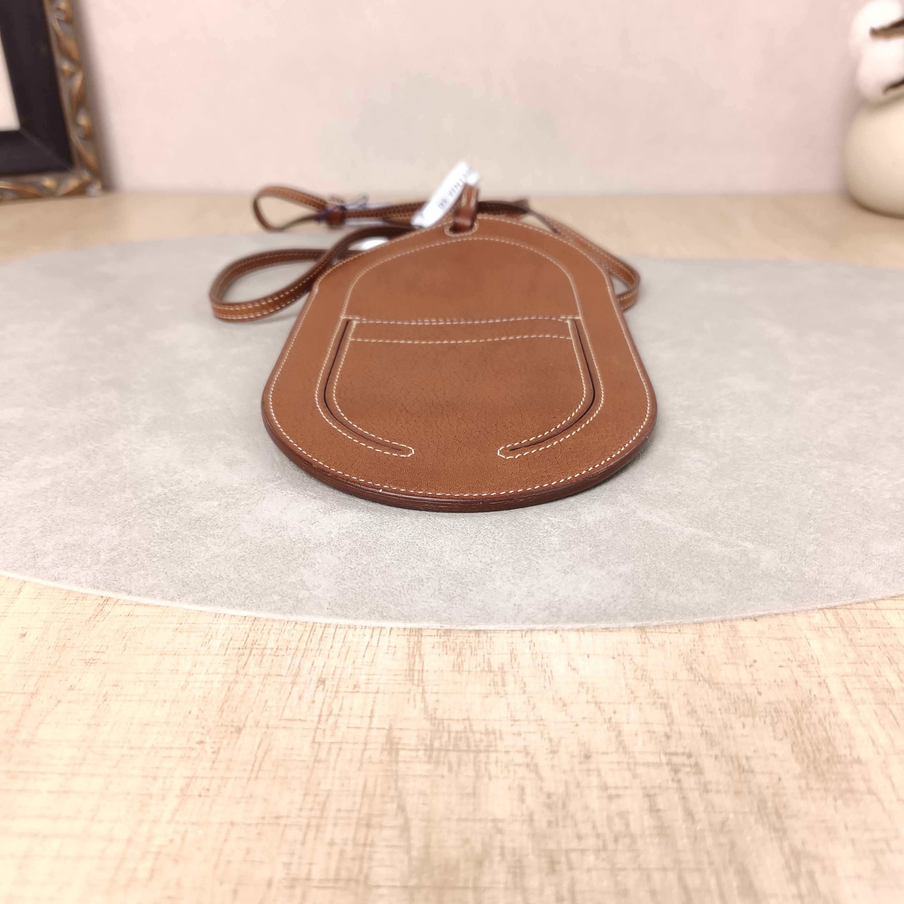 Hermès Crossbody Bag Crossbody Bag34 Saddle Leather One Size12*21 — cover view 5 of 5