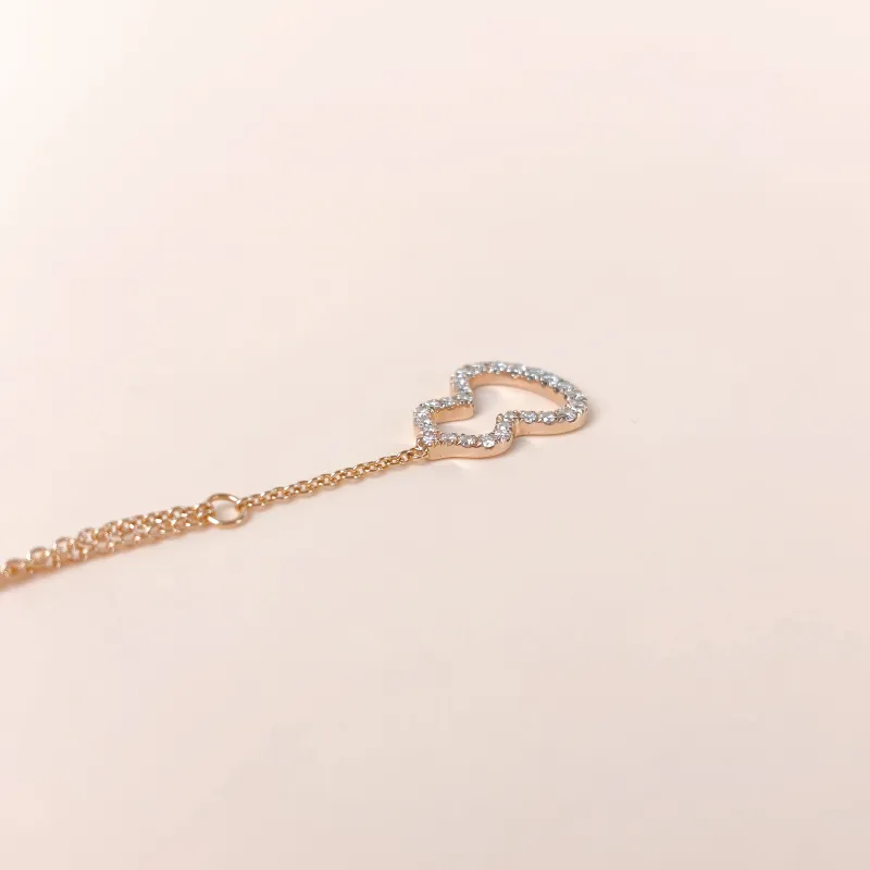 Qeelin Necklace Wulu Collection Necklace Rose Gold Diamond18KR ose Gold One Size 39cm — cover view 3 of 8