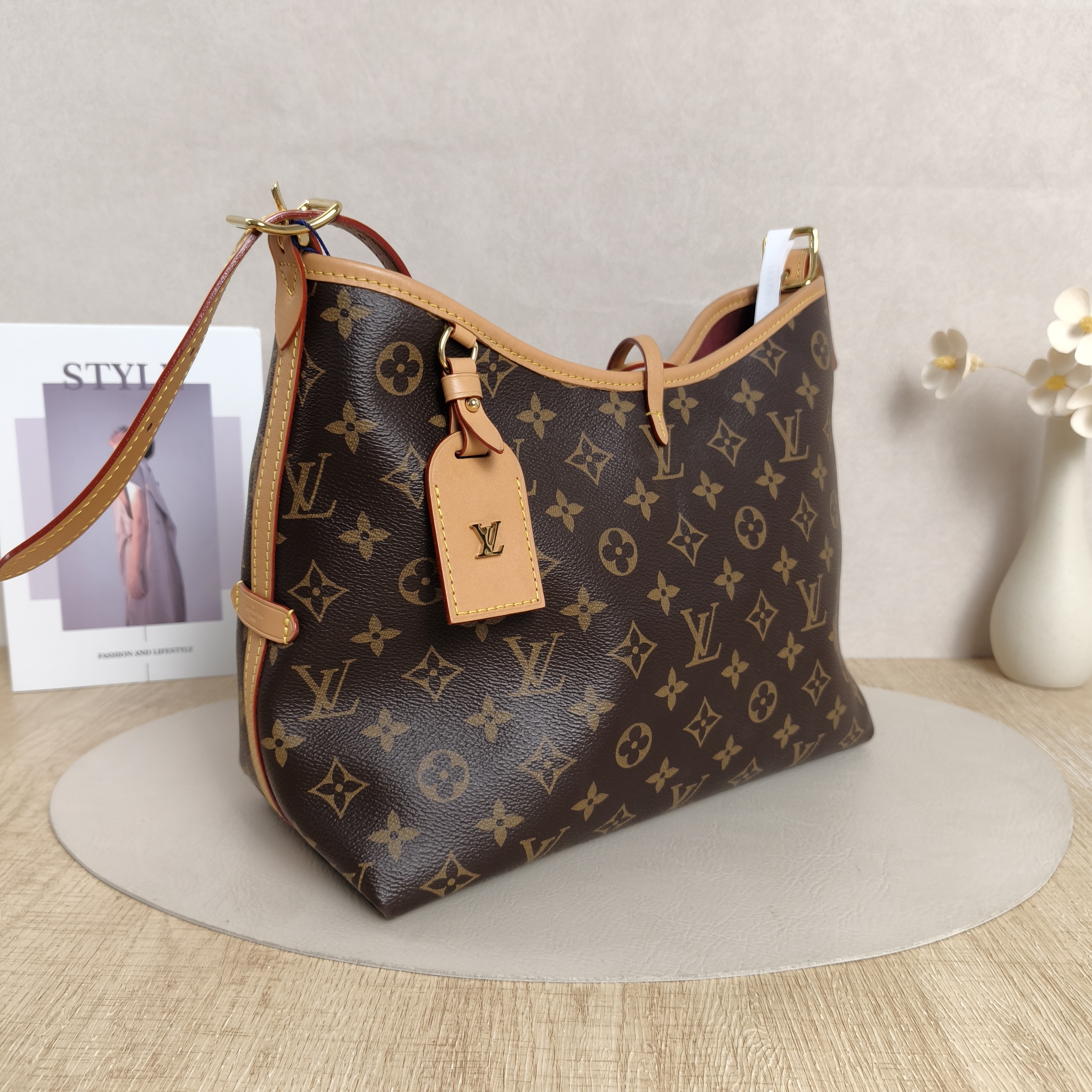 Louis Vuitton Crossbody Bag Carryall Monogram PVC Small29 × 12 × 24 cm — cover view 4 of 11