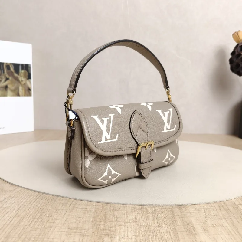 Louis Vuitton Crossbody Bag Diane Baguette Bag Empreinte Embossed Calfskin Monogramnano19 × 6 × 10.5 cm — cover view 5 of 5