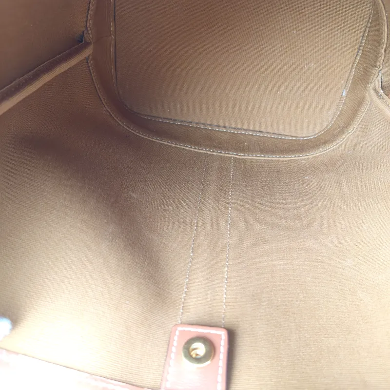 CELINE Crossbody Bag Triomphe Bucket Bag Monogram PVC Small22 × 13 × 26 cm — detail view 12 of 14