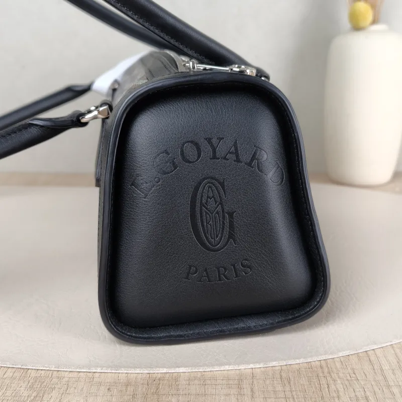 GOYARD Shoulder Bag bonbonniere Collection Black PVC One Size 30 × 10.5 × 12 cm — detail view 9 of 10