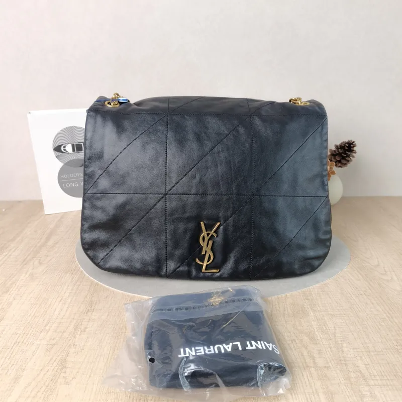 SAINT LAURENT Crossbody Bag Jamie 4.3 Chain Bag Black SL ambskin Large43 × 9 × 29 cm — cover view 6 of 6