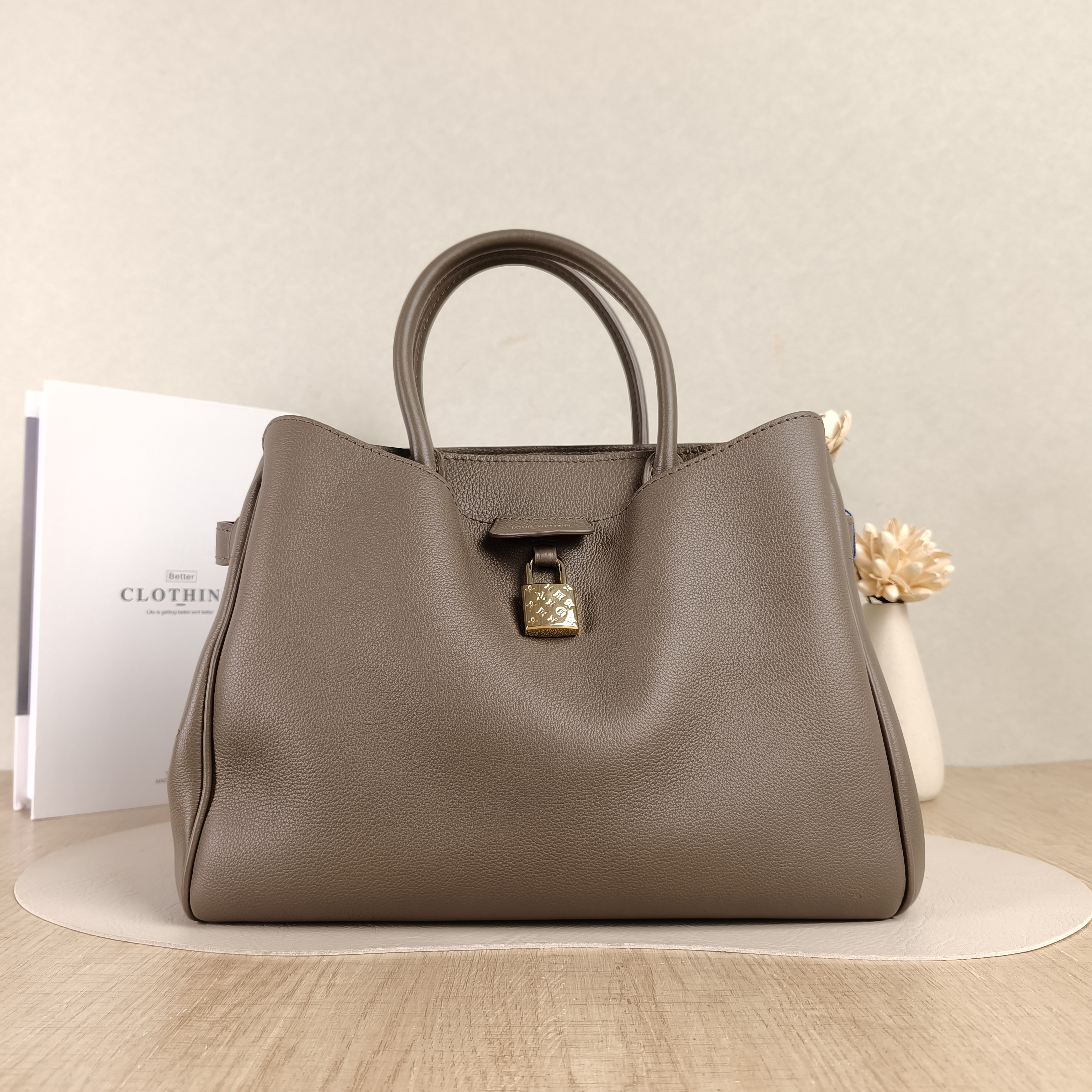 Louis Vuitton Shoulder Bag Vendome Tote Bag Calfskin Small28.5 × 14.5 × 22 cm