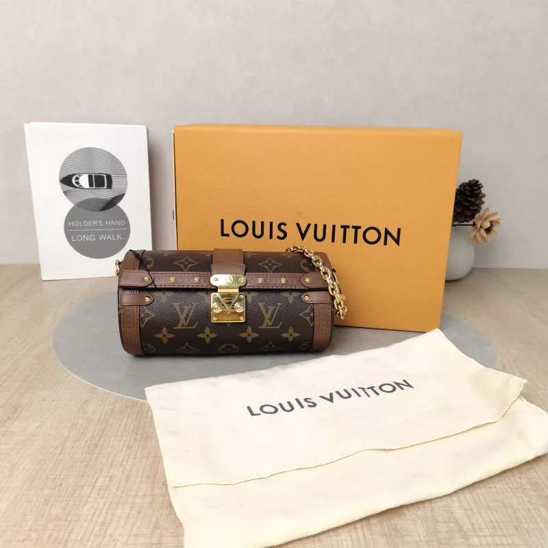 Louis Vuitton Crossbody Bag Papillon Trunk Monogram PVC Small19 × 9 × 9 cm — cover view 4 of 6
