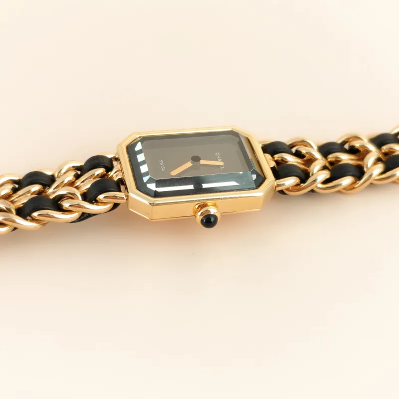 Chanel Watch · Première Édition Originale Black with Gold-Tone Hardware Black with Gold-Tone Hardware One Size Black 26.1 *20mm — cover view 7 of 7