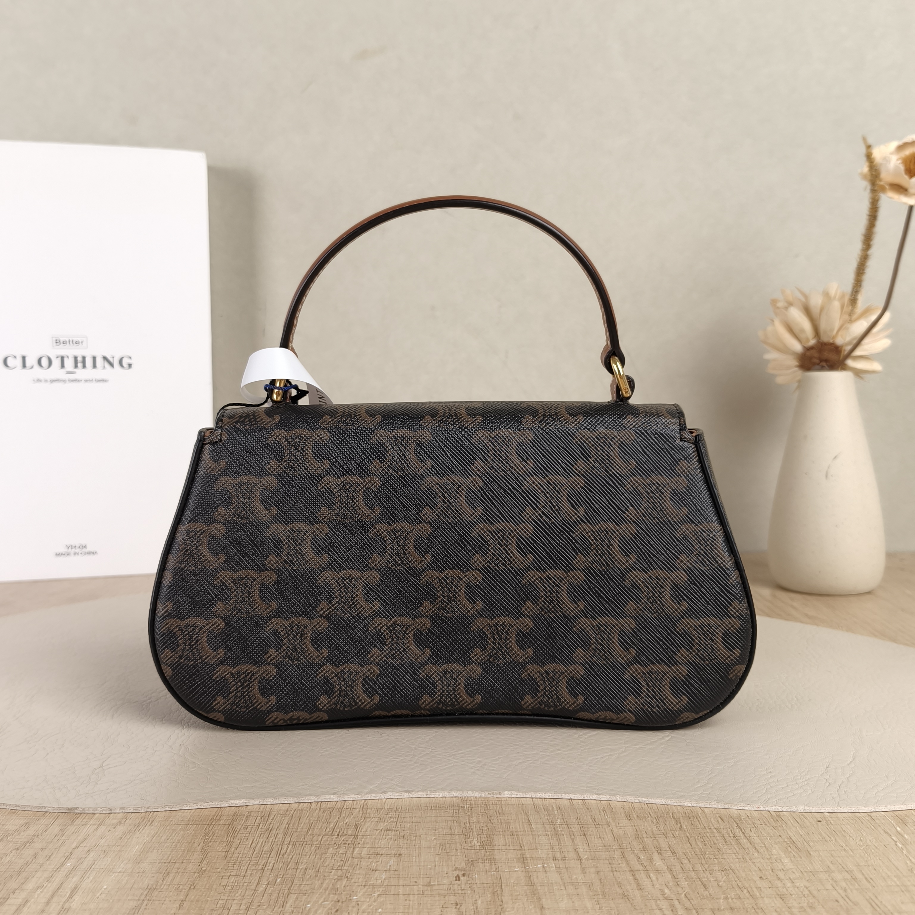 CELINE Crossbody Bagteen lola Crossbody Bag Monogram PVC One Size20 × 8.5 × 11.5 cm — cover view 3 of 5