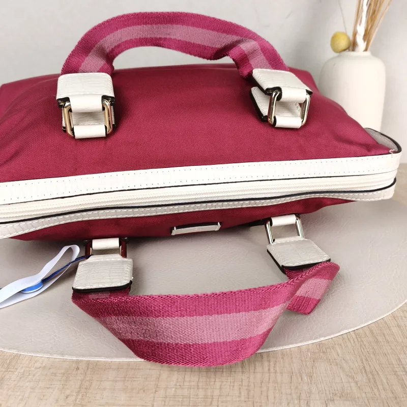 GUCCI Top Handle Bag Top Handle Bag Pink Canvas One Size30 × 9 × 18 cm — detail view 8 of 12