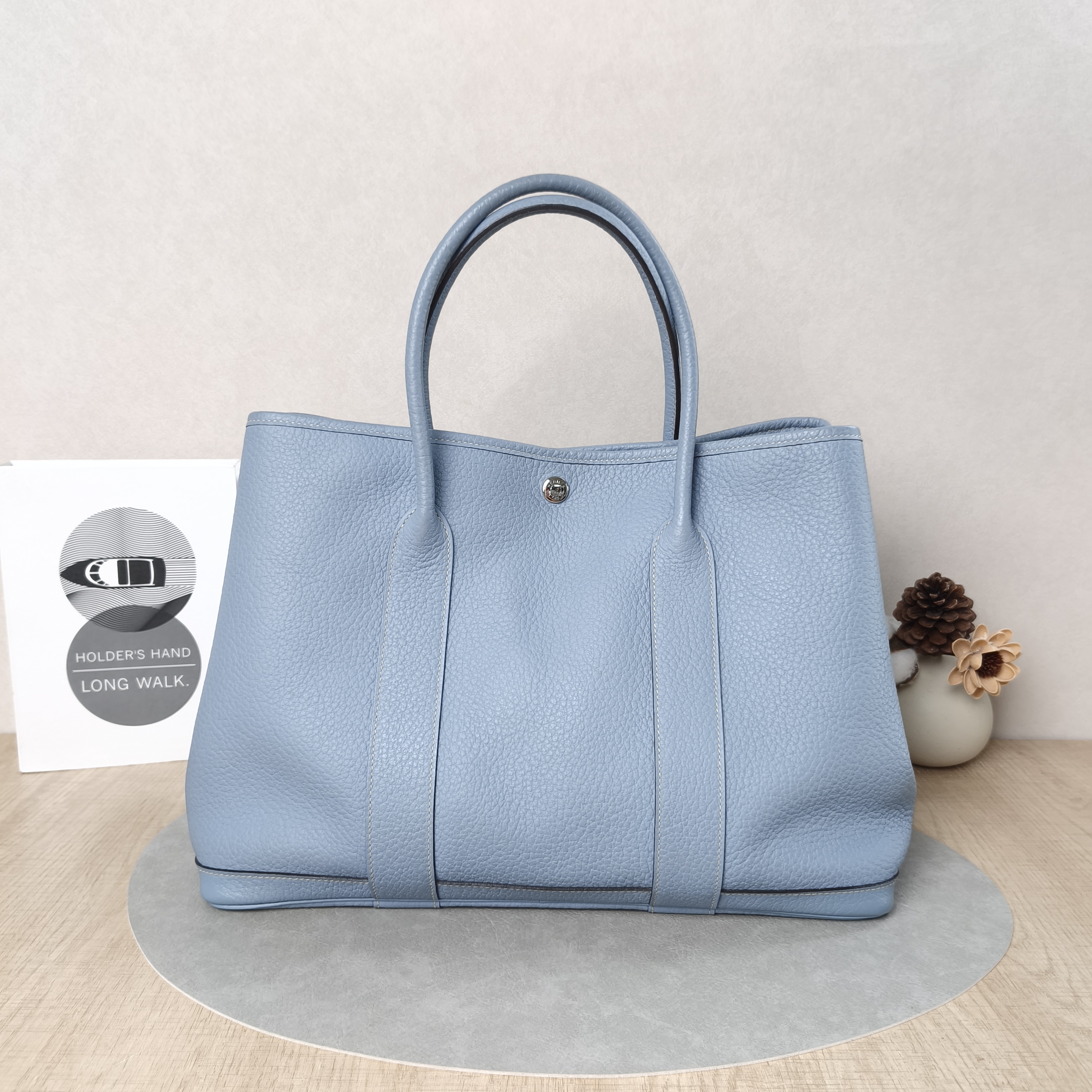 Hermès Top Handle Bag Garden Party 36 36J7 Negonda Calfskin Large36 × 17 × 26 cm