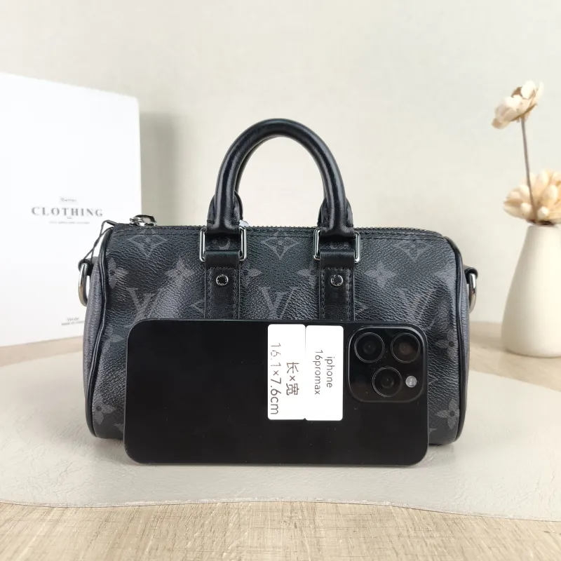 Louis Vuitton Crossbody Bag Keepall XS Monogram PVC Mini 21 × 9 × 12 cm — cover view 3 of 5