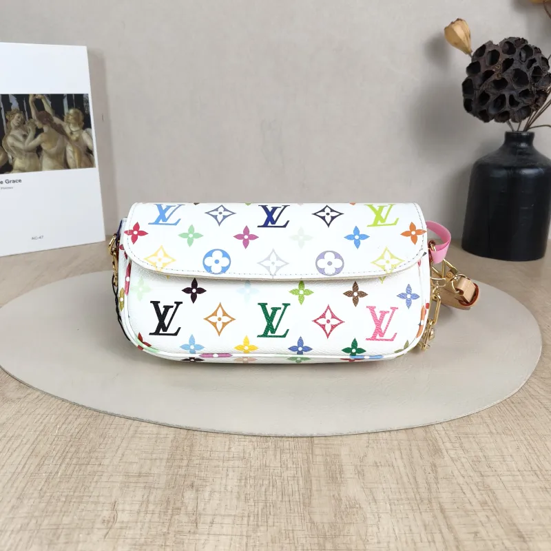Louis Vuitton Crossbody Bag IVY Multicolore PVC Small23.5 × 4.3 × 12 cm