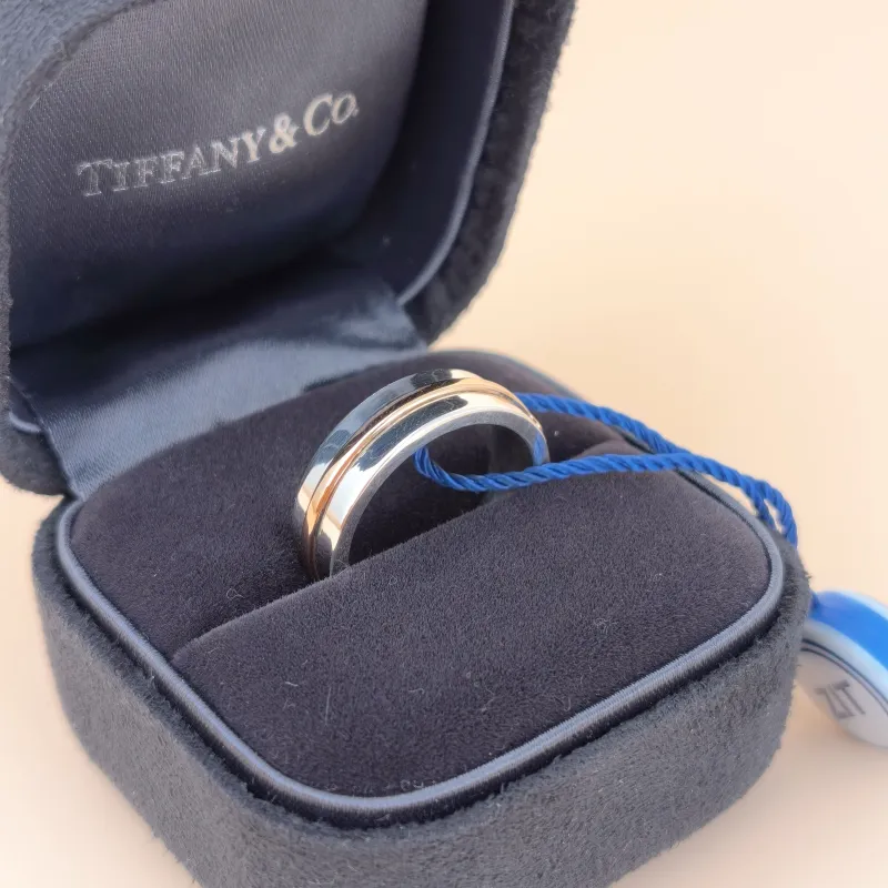 Tiffany&Co. Ring T Collection Ring Gold · Silver18k 925 One Size51 — cover view 4 of 10
