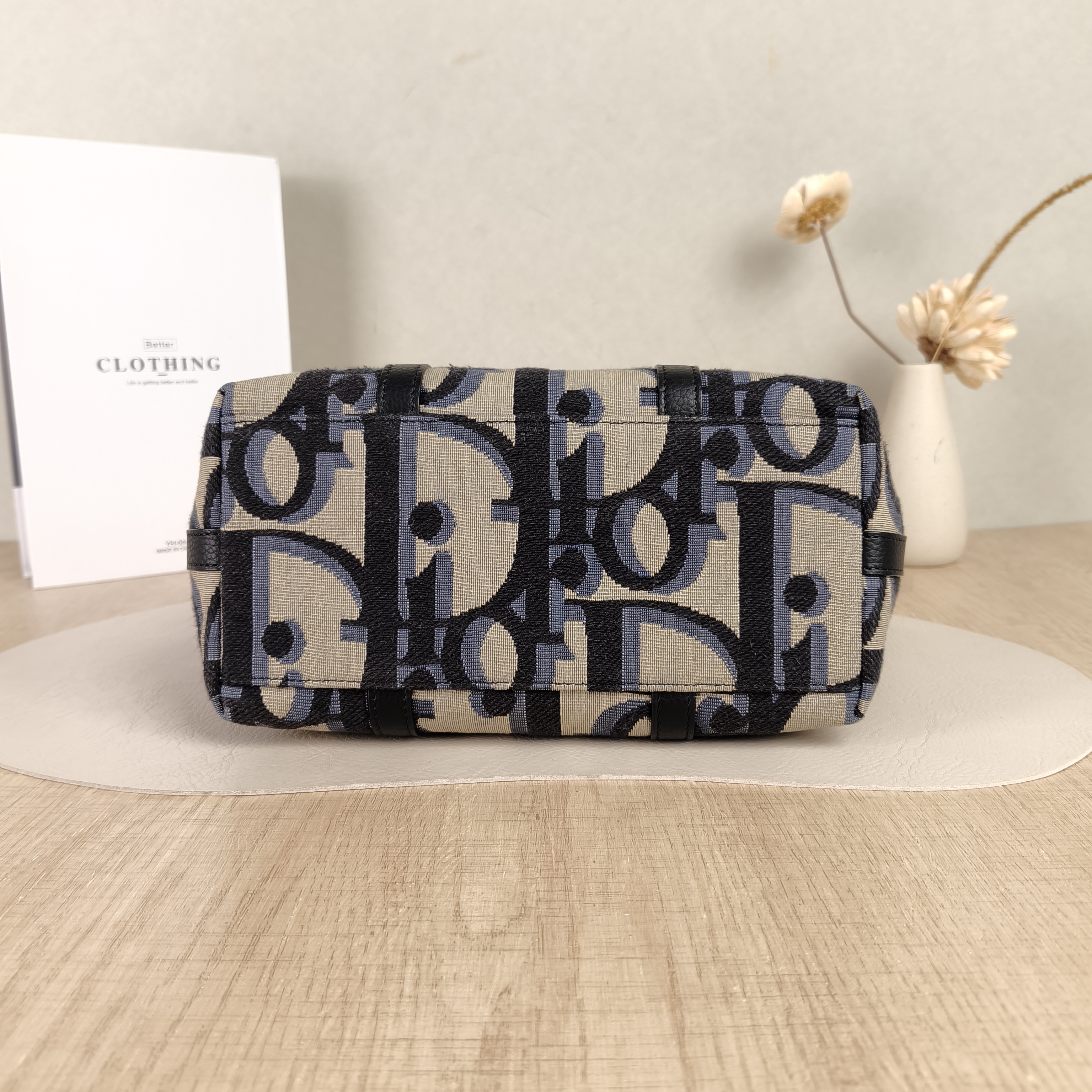 DIOR Crossbody Bag Weekender 25 Top Handle Bag Monogram logo Canvas One Size31 × 12 × 18 cm — cover view 3 of 5