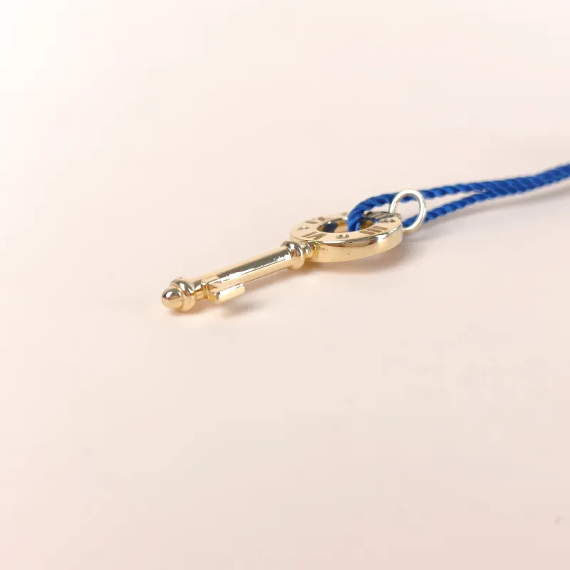 Tiffany&Co. Necklace Atlas Pendant Gold 18K Diamond One Size 3cm — cover view 2 of 5
