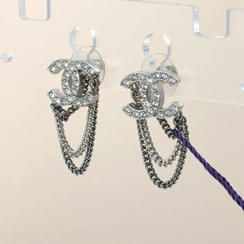 Chanel Jewelry · Earrings Silver One Size — cover view 2 of 9