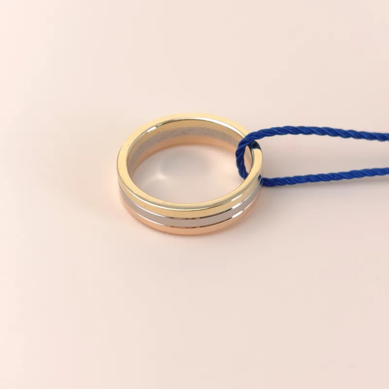 CARTIER Ring Vendôme Louis Collection Ring White Gold Yellow Gold Rose Gold18KW hite Gold Yellow Gold Rose Gold54
