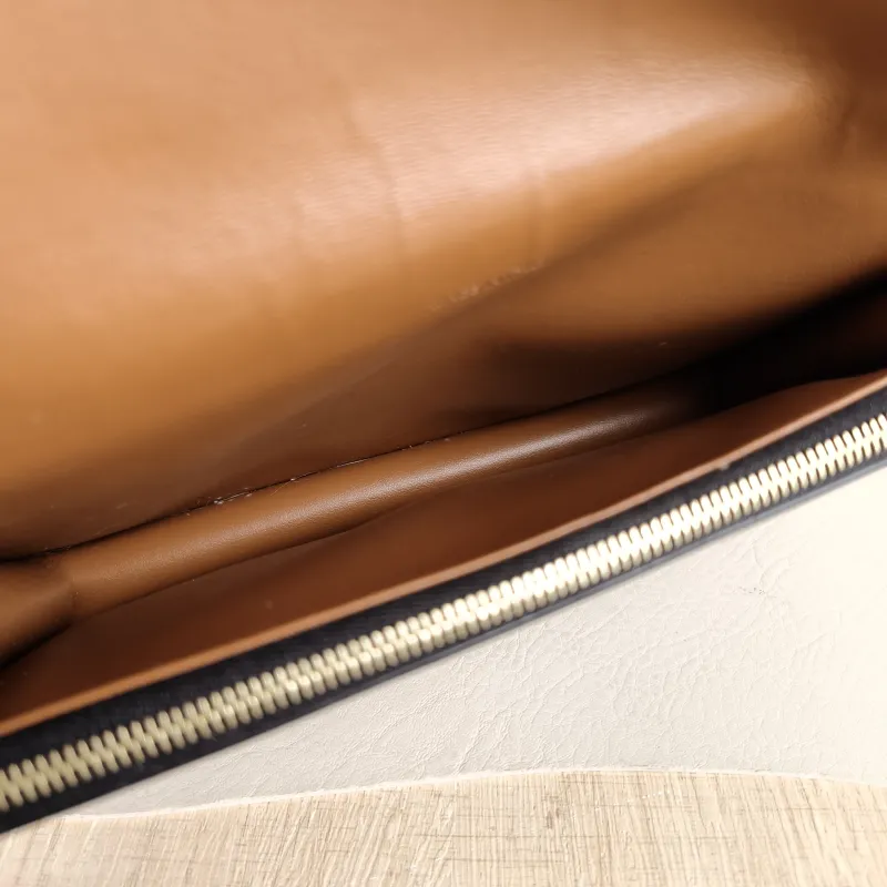 CELINE Crossbody Bag TRIOMPHE Clutchwoc Monogram PVC One Size 20 × 6 × 12 cm — detail view 7 of 13