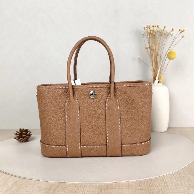 Hermès Top Handle Bag Neo Garden 23 Mini Negonda Calfskin Mini 23 × 10 × 16 cm K — cover view 3 of 6