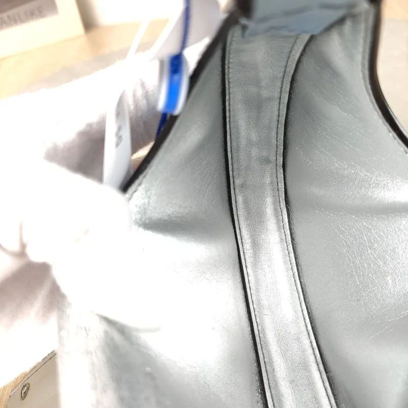 FENDI Shoulder Bag Blue Calfskin One Size 20.5 × 2.5 × 9 cm — detail view 5 of 10