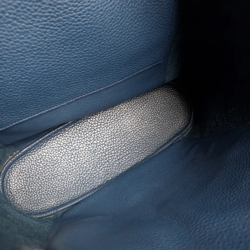 Hermès Shoulder Bag Shoulder Bag Blue TC Calfskin One Size 31 × 11 × 33 cm N — detail view 5 of 10