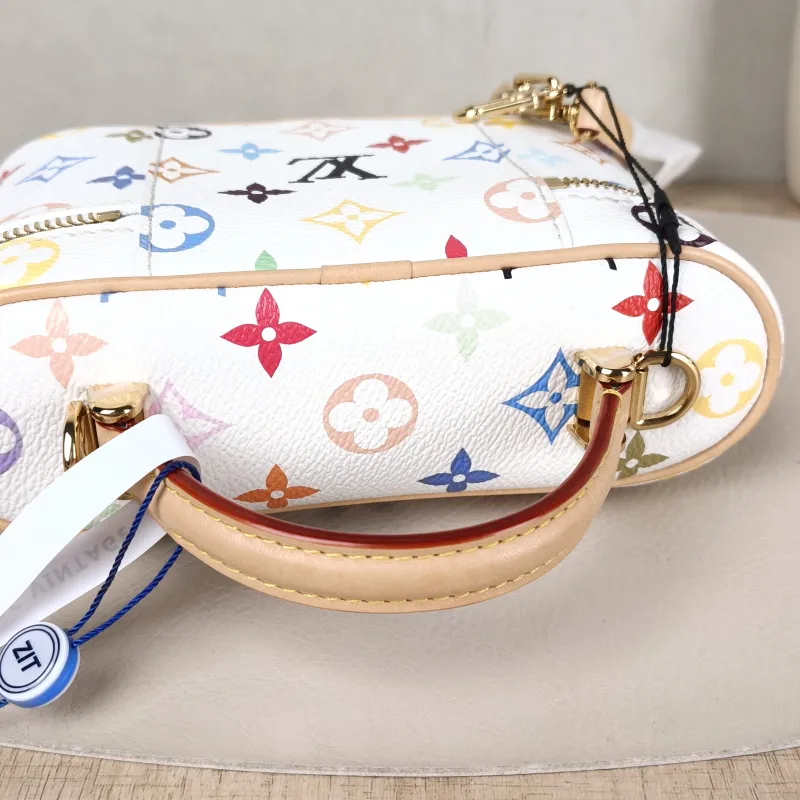 Louis Vuitton Shoulder Bag VANITY POUCH Cosmetic Bag Multicolore PVC One Size 19 × 6.5 × 11.5 cm — detail view 10 of 15