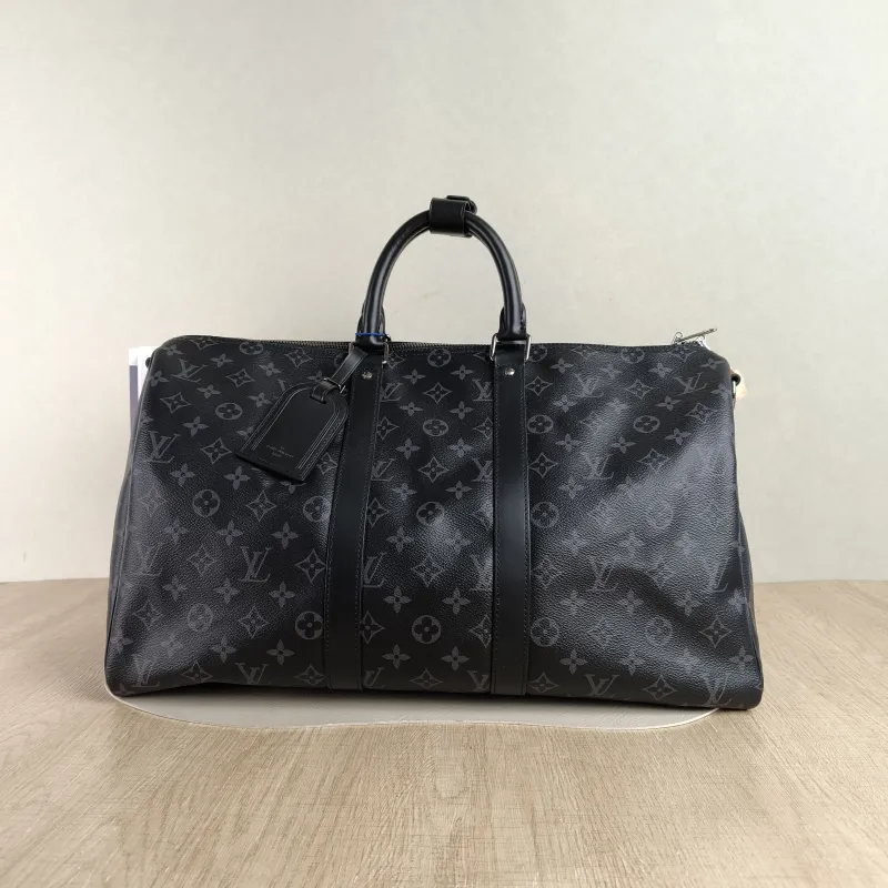 Louis Vuitton Crossbody Bag Keepall 45 Shoulder Strap Edition Monogram PVC One Size45 × 20 × 27 cm